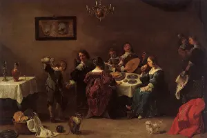 Senses: The Five Senses, by Teniers