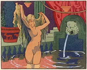 Luxuriously: Sensual bather