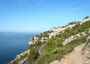 Littoral: Sentier des Douaniers, Cote Bleue, Provence, France