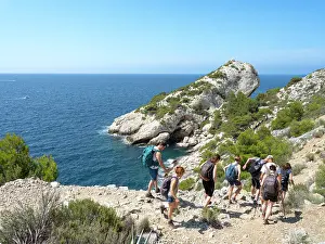 Provencal: Sentier des Douaniers, Cote Bleue, Provence, France