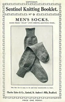 Knitters: Sentinel knitting booklet, socks, WW1