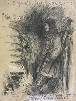 Bairnsfather: The Sentry by Bruce Bairnsfather