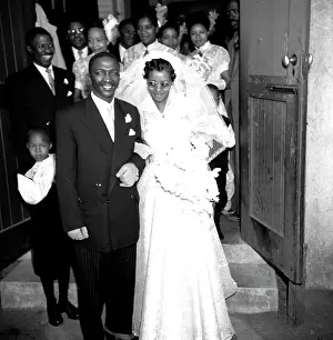 Bridegrooms: September 1954 Drum Goes To A Wedding The invited and