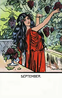 Demeter: September. Goddess Demeter