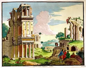 Ditalie: Septizodium Severi, Rome, Italy