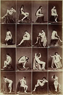 Sequences of female nudes in