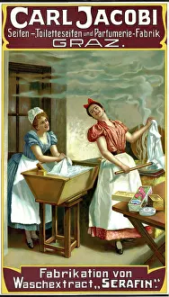 Vats: Serafin washing powder advert