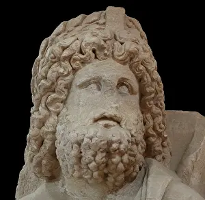 Serapis: Serapis statue, Petra Archaeological Museum, Petra, Jordan