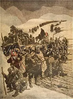 Serb: SERB REFUGEES FLEE 1915