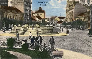Belgrad: Serbia - Belgrade - Terazije Square