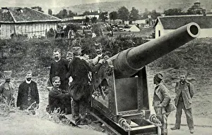 Serbian: Serbian artillery in World War one