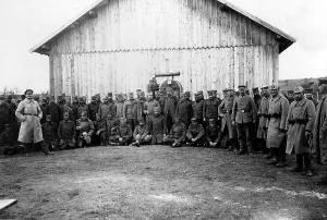 Pows: Serbian prisoners of war, 1915