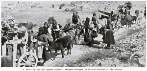 Warring: Serbian Refugees; First World War, 1916