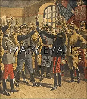 Serbs: SERBS SALUTE FRENCHMAN
