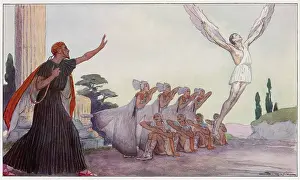 Icarus: Serge Lifar performing in the ballet Icare