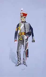 Malcolm Greensmith Collection: Sergeant of the 5th Light Dragoons (Hussars)