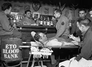 Donating: Sergeant Donating Blood