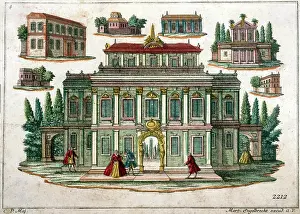 Residing: Series for children and Rococo broadsheets