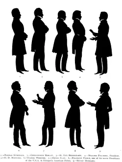 Millard: Series of silhouettes by August Edouart