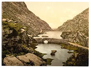 Dunloe: Serpent Lake, Gap of Dunloe, Killarney. County Kerry, Irelan