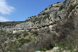 Speleological: Serra de Godall hills, Ulldecona, Spain