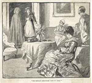 Housemaid: SERVANT SHOWS IN VISITOR