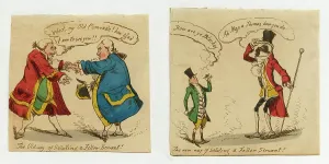 Genuine: Servants Greeting - circa 1830