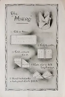 Serviette: Serviette Folding