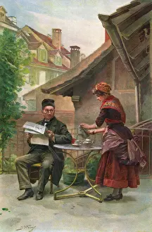 Housemaids: SERVING COFFEE
