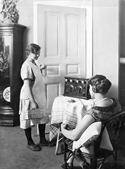 Housewife: Serving girl, 1930