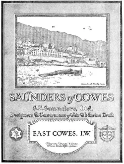 S.e.saunders: S.E.Saunders Aircraft. 1918