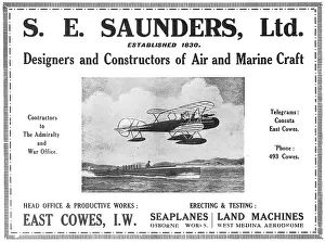 S.e.saunders: S.E.Saunders Aircraft