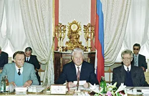 Tass: Session of Presidential Council, 1993