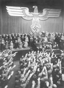 Alternate: Session of the Reichstag in Berlin's Kroll Opera House, 1937