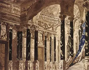 Bakst: Set design by Bakst for Sleeping Beauty