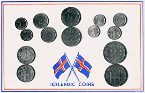 Coin: Set of Icelandic coins