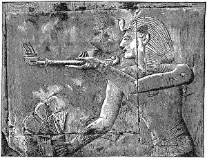 Abydos: Seti I - Pharaoh - Egypt - man