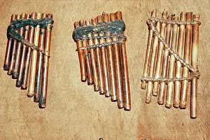 Panpipes: Three sets of panpipes, Panpipe, Hugh Tracey, Internation