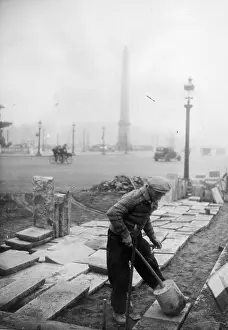 Sett: Sett paving - Place de la Concorde