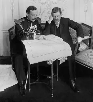 Consultation: Setting of boarders of the German colony Cameroon, 1908