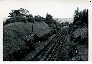 Carlisle: Settle to Carlisle Railway Lineside Coal Staithes, Cumbria
