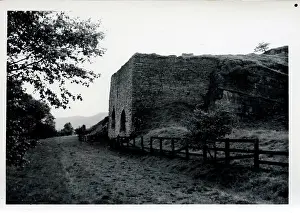 Gill: Settle to Carlisle Railway - Remains of Old Viaduct, Smardal