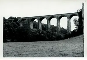 Scaffolding: Settle to Carlisle Railway Viaduct, Dent Head, Cumbria