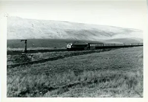 Ribblesdale: Settle-Carlisle Railway - Water Crane & Passenger Train, Ble