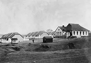 Tsingtau: Settlement for Chinese apprentices at the Quingdao shipyard
