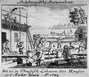Settlement of Protestants in Prussia, 1732