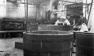 Hurried: Settling Machine at Battersby's hatworks