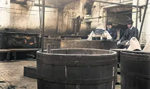 Battersby: Settling Machine at Battersby's hatworks