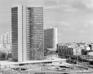 Prospect: SEV building in Moscow, 1971
