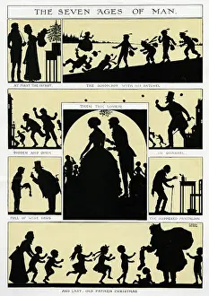 Jan17: The Seven Ages of Man - silhouette by Chris Heaps